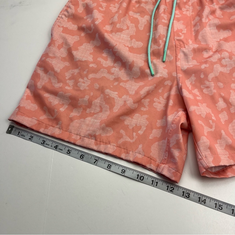 Huk Mens Swim Shorts Size Large Liner Peach Orange Color Summer Vacation Outdoor - Picture 2 of 10